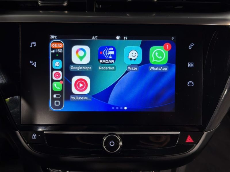OPEL CORSA 6 VI ELEGANCE 1.2 TURBO 100 Cv BOITE AUTO EAT8 APPLE CARPLAY & ANDROID - GARANTIE 1 AN