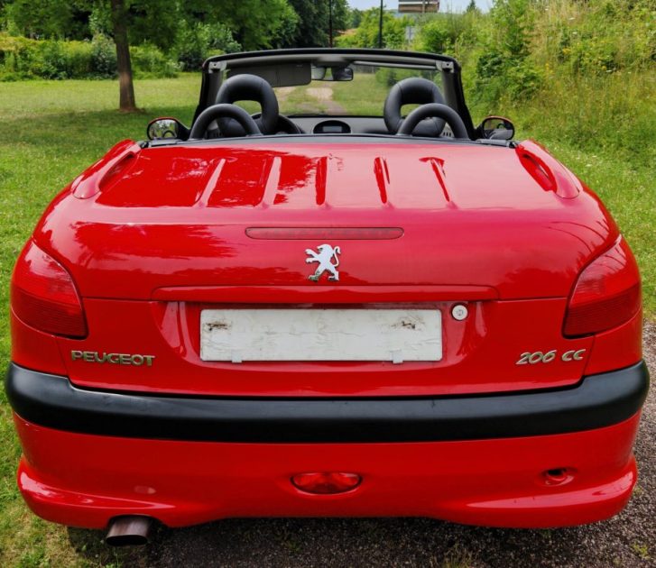 PEUGEOT 206 CC 2.0 16v PLATINIUM 