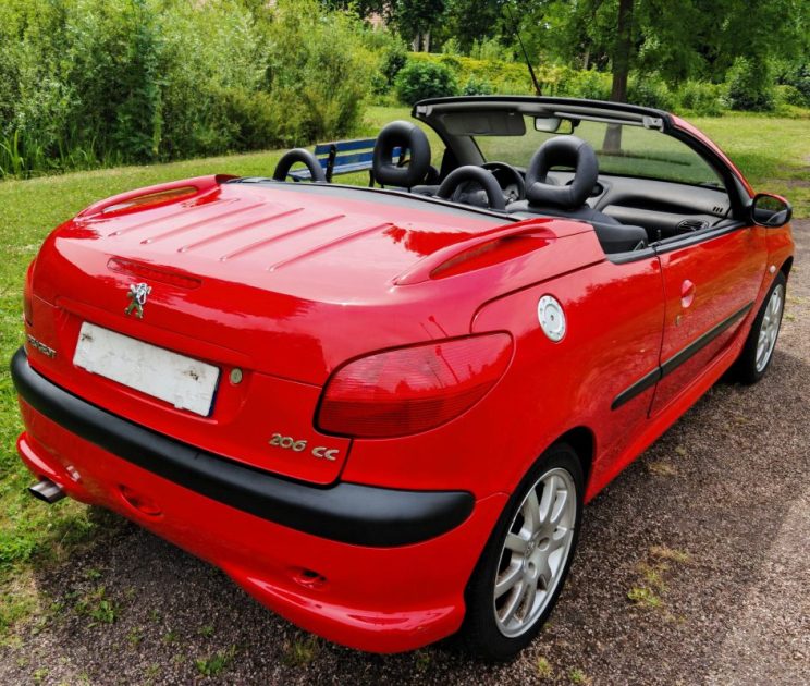 PEUGEOT 206 CC 2.0 16v PLATINIUM 