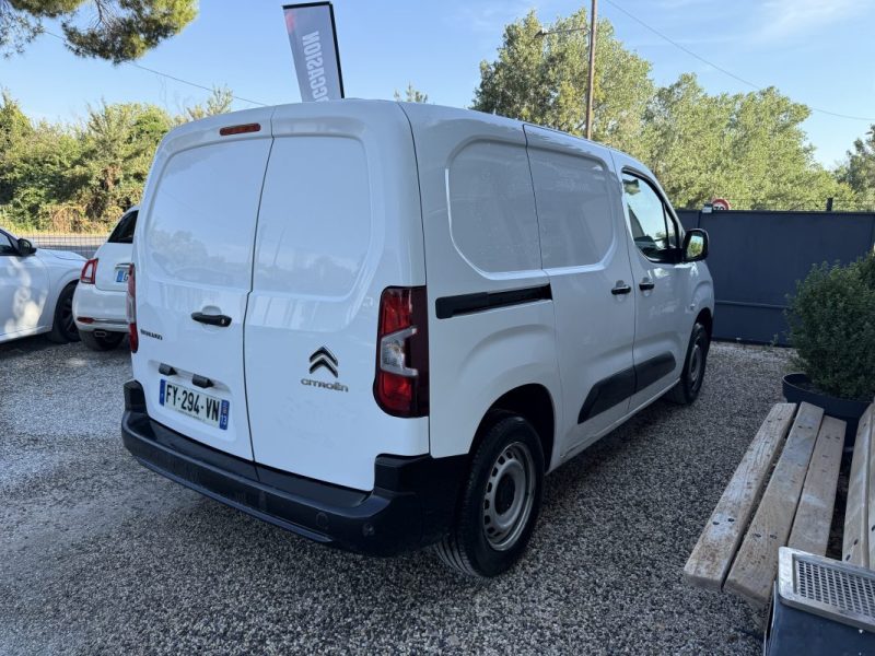 CITROEN BERLINGO 1.5 BLUE HDI 100 3 PLACES CAR PLAY  2021