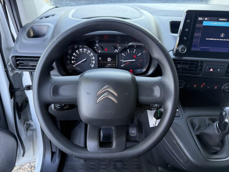 CITROEN BERLINGO 1.5 BLUE HDI 100 3 PLACES CAR PLAY  2021