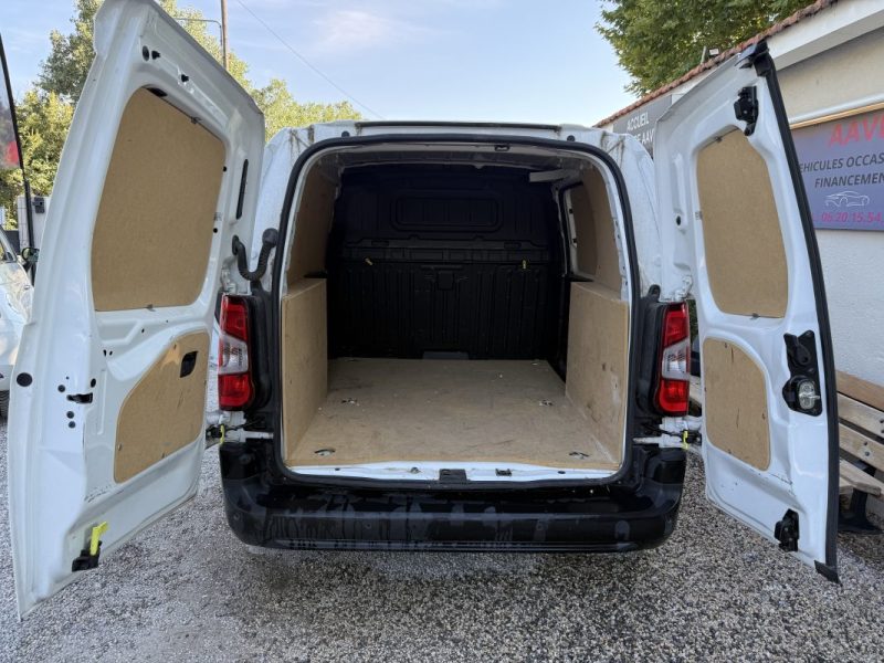 CITROEN BERLINGO 1.5 BLUE HDI 100 3 PLACES CAR PLAY  2021