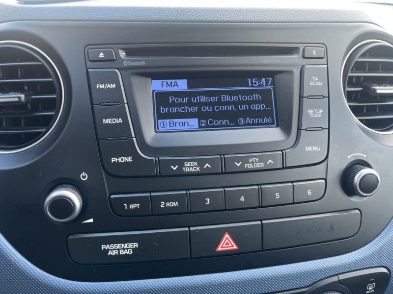HYUNDAI I10 1.2 87CH PACK EVIDENCE 