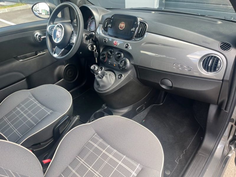 FIAT 500 1.0 HYBRIDE 70CH LOUNGE BSG S&S  2020