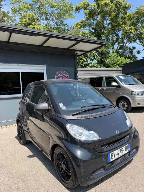 Smart Fortwo Simply Black 2011 – Boîte automatique – Full Black – Garantie 12 mois