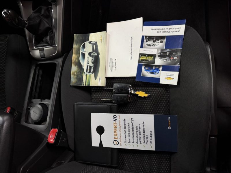 🟢 Chevrolet Captiva 2.2 7 places 163 cv Garantie  Multimédia Tél Clim auto