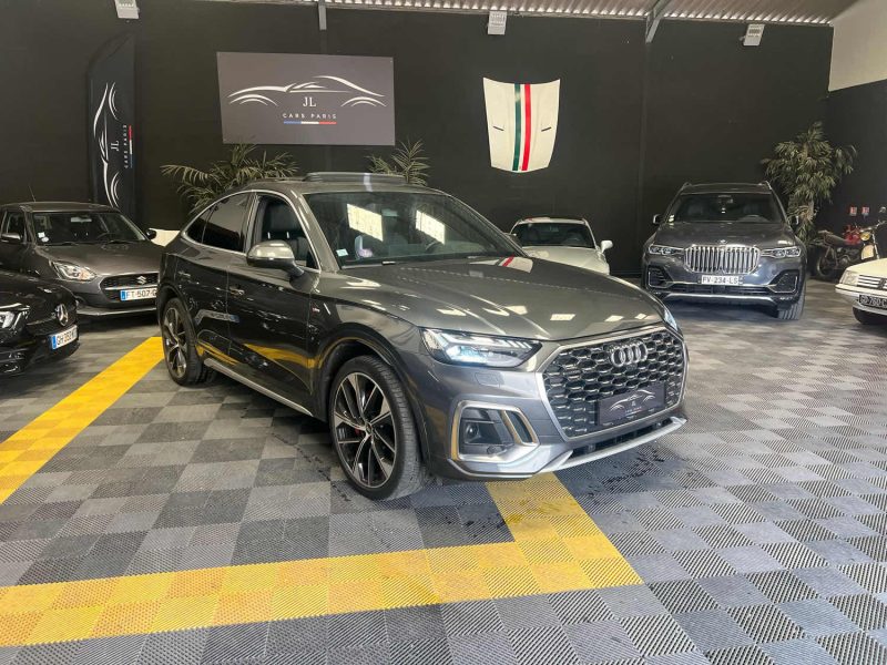 MAGNIFIQUE AUDI Q5 SPORTBACK 55TFSIE S-LINE HYBRID 299 CH (FULL SUIVI AUDI, TOIT OUVRANT)