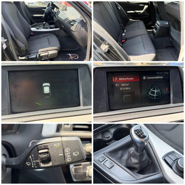 BMW Série 1 - 114d 95ch Lounge Ecran / Clim auto / Radars recul 128.000 km 11/2017