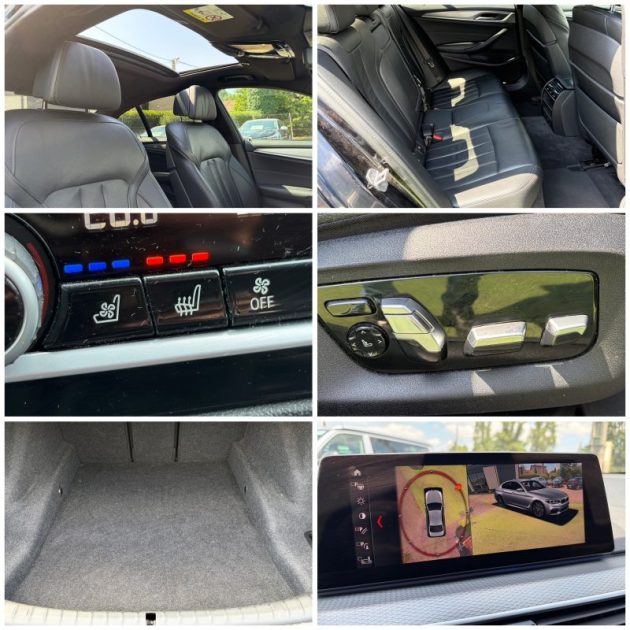 BMW Série 5 - 520dA xDrive 190ch M Sport Toit ouvrant / Park Assist Plus / Tete haute / Sieges chauf