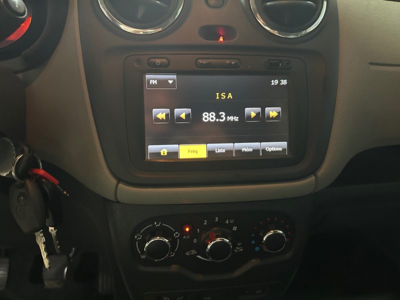DACIA LODGY 1.6 MPI SILVER LINE GPL 7 PLACES 2015
