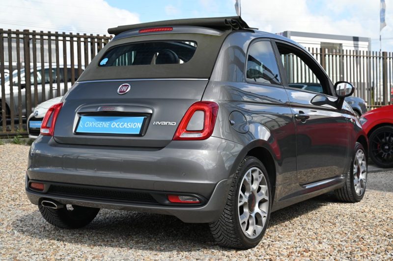 FIAT 500 Cabriolet 1.0 HYBRIDE 70cv SPORT 05/2021