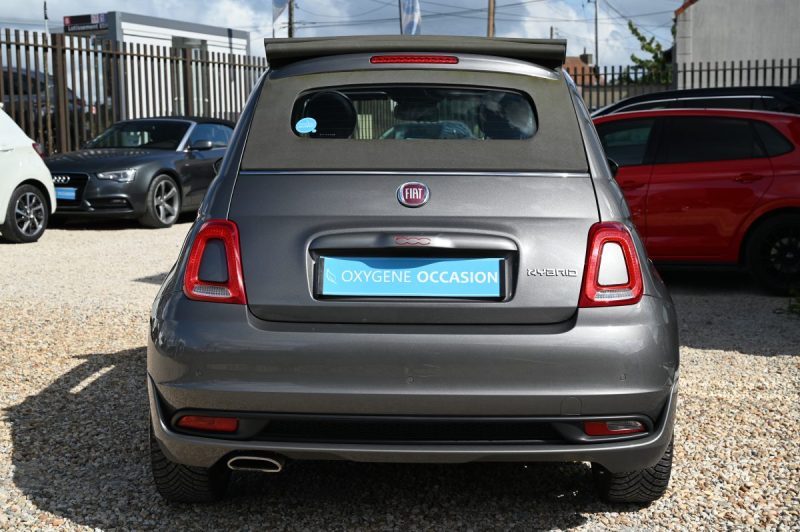 FIAT 500 Cabriolet 1.0 HYBRIDE 70cv SPORT 05/2021