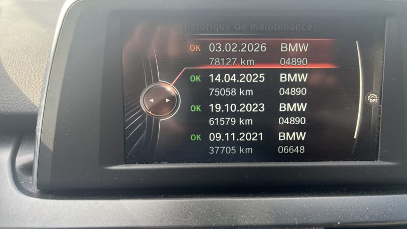 B.M.W. SERIE 2 ACTIVE TOURER 216D 1,5 L 116 cv SPORT LINE TOIT OUVRANT