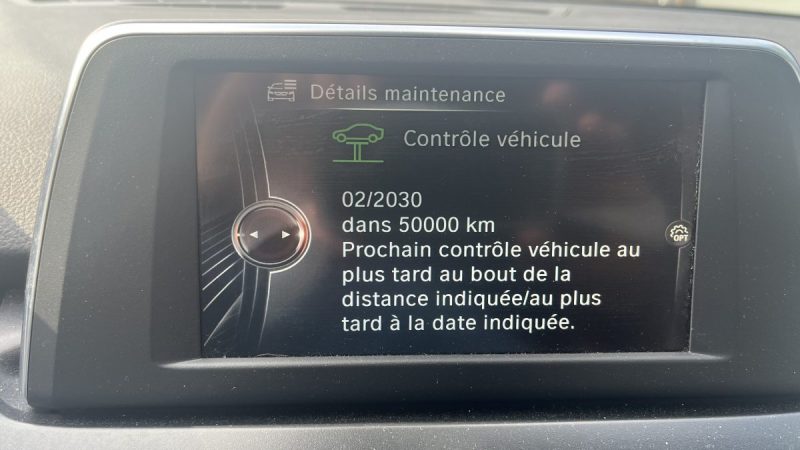B.M.W. SERIE 2 ACTIVE TOURER 216D 1,5 L 116 cv SPORT LINE TOIT OUVRANT