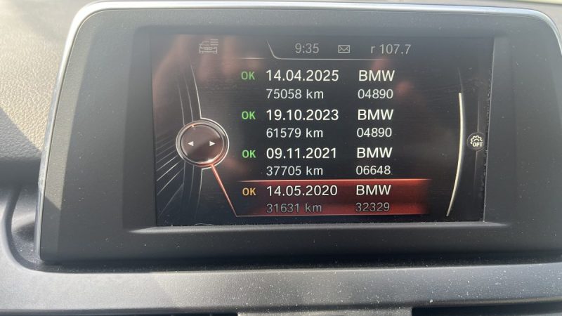 B.M.W. SERIE 2 ACTIVE TOURER 216D 1,5 L 116 cv SPORT LINE TOIT OUVRANT
