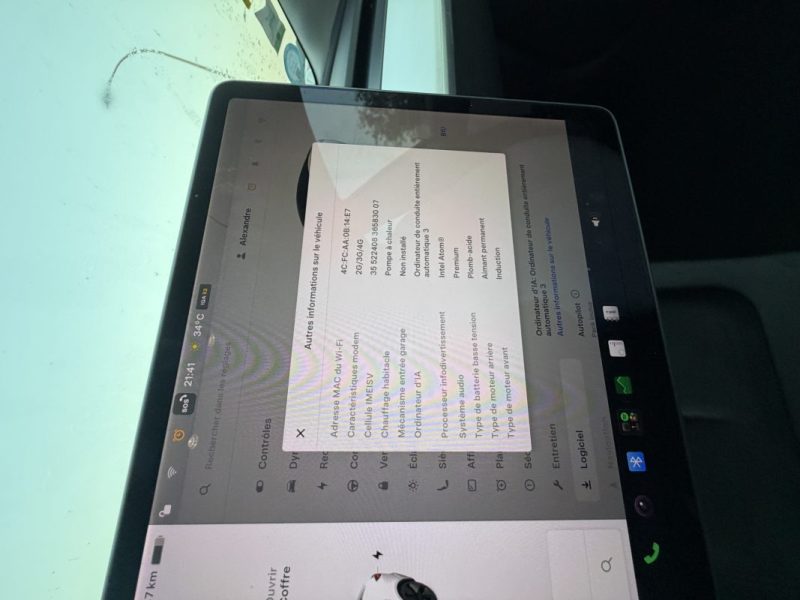 TESLA MODEL 3 DUAL MOTOR AWD GRANDE AUTONOMIE 2021
