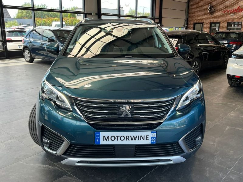 🚗 PEUGEOT 5008 II 1.6 BLUEHDI 120ch ⚙️ 📷 Caméra de recul 📱 Bluetooth 🪑 7 places