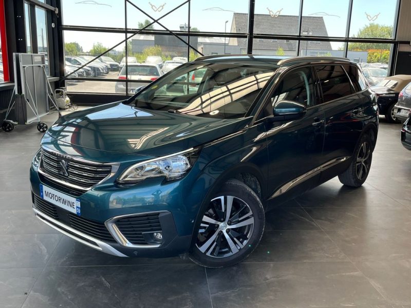 🚗 PEUGEOT 5008 II 1.6 BLUEHDI 120ch ⚙️ 📷 Caméra de recul 📱 Bluetooth 🪑 7 places
