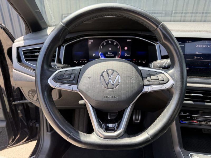 VOLKSWAGEN Polo VI R-LINE Phase 2 1.0 TSI 12V BMT DSG7 110 cv Boîte auto  