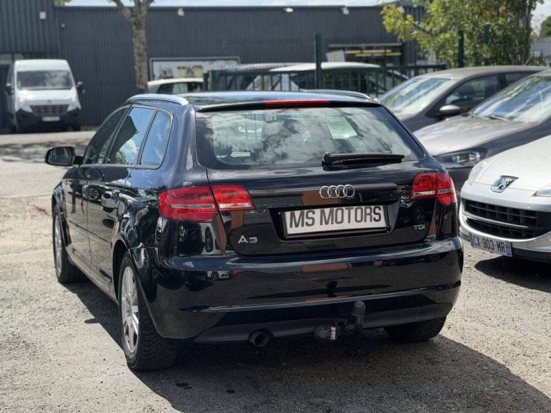 AUDI A3 SPORTBACK 1.6 TDI 105 cv - Garantie 12 mois - Attraction