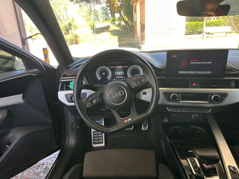 AUDI A4 AVANT 35 TDI 163CH S-LINE S TRONIC 2022