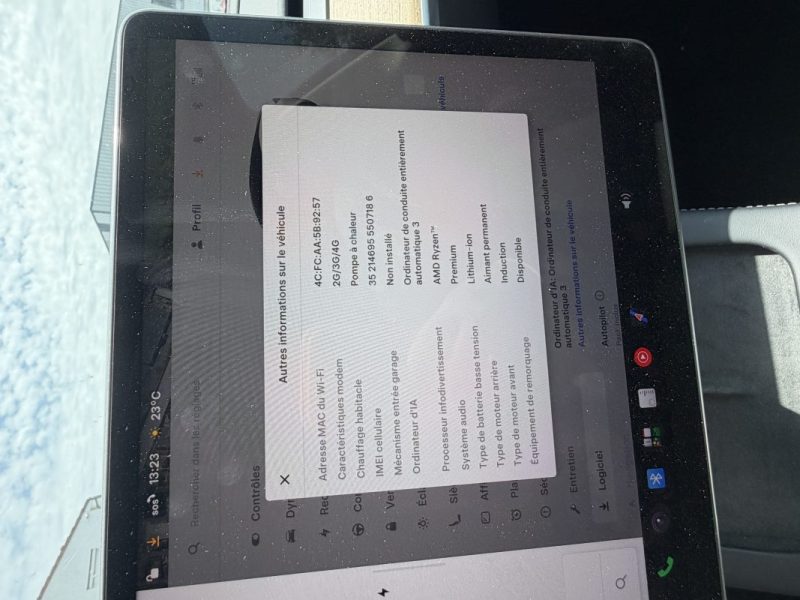 TESLA MODEL Y DUAL GRANDE AUTONOMIE 2022