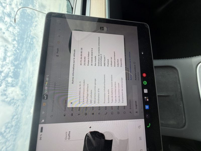 TESLA MODEL Y PERFORMANCE 2023 AUTOPILOT AMELIORÉ