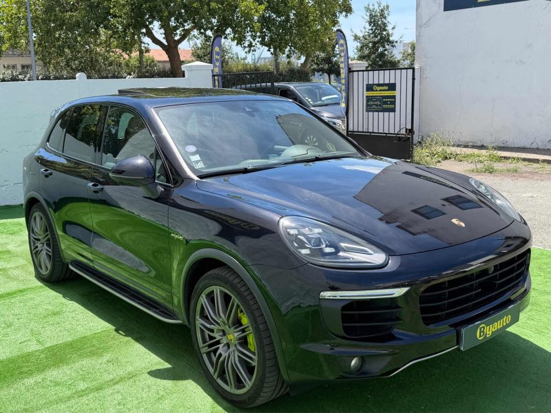 PORSCHE CAYENNE 3.0 V6 S 416 CV E-HYBRID TIPTRONIC S PLATINIUM EDITION / ATTELAGE / PDLS + ORIGINE FRANCE 