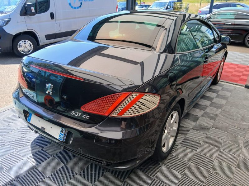 PEUGEOT 307 CC 1.6E 110 CV   SPORT 2006 VENDU DANS L ETAT A PRO OU EXPORT 