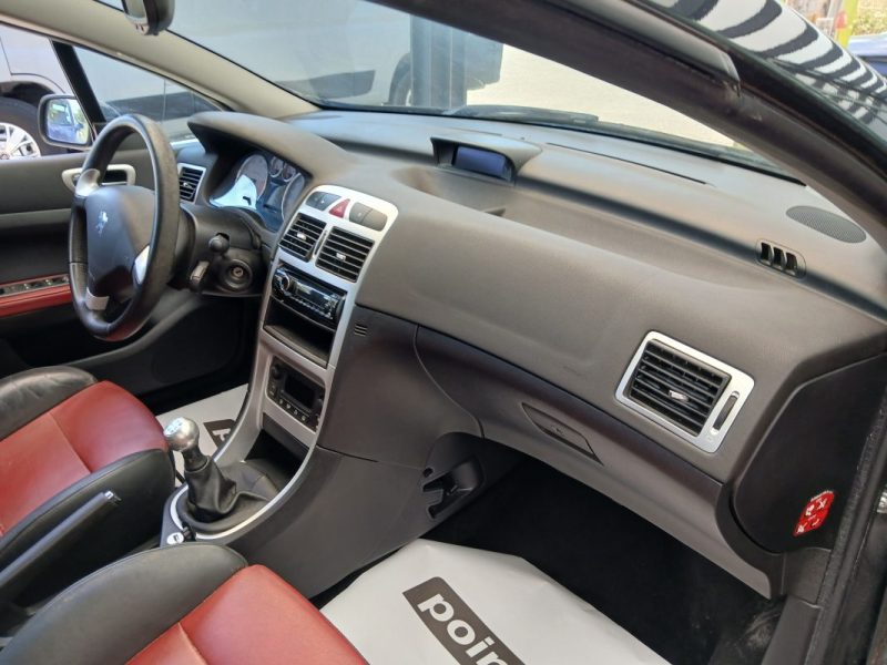 PEUGEOT 307 CC 1.6E 110 CV   SPORT 2006 VENDU DANS L ETAT A PRO OU EXPORT 