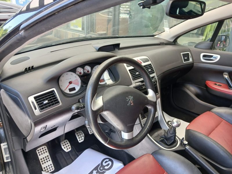 PEUGEOT 307 CC 1.6E 110 CV   SPORT 2006 VENDU DANS L ETAT A PRO OU EXPORT 