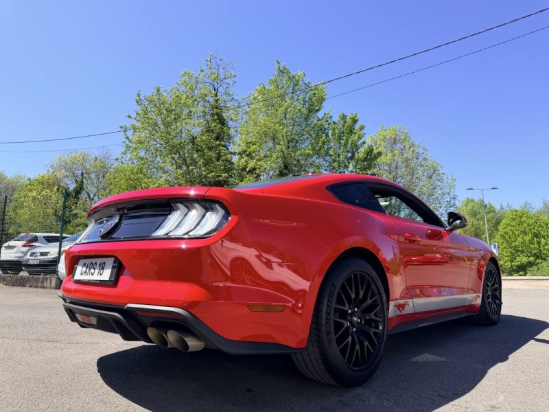 FORD MUSTANG GT IV (2) FASTBACK V8 450 CH BVA10 PACK PERFORMANCE 2018