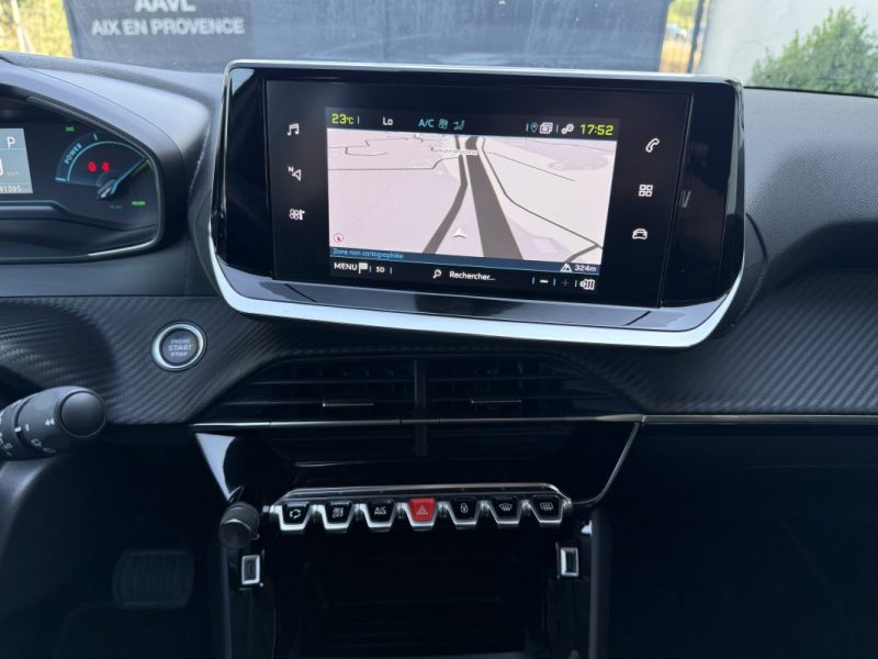 PEUGEOT 208 II 50KWH 136CH STYLE CAMÉRA CAR PLAY SOH 95% 2022