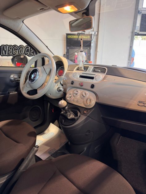 FIAT 500 1.2 70 CV ENTRETIEN A JOUR CLIMATISATION