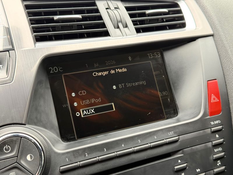 Citroën DS5 Blue HDI 180 CH Sport chic - Bluetooth - Boîte Auto - GPS - Révisée & Garantie 6 Mois