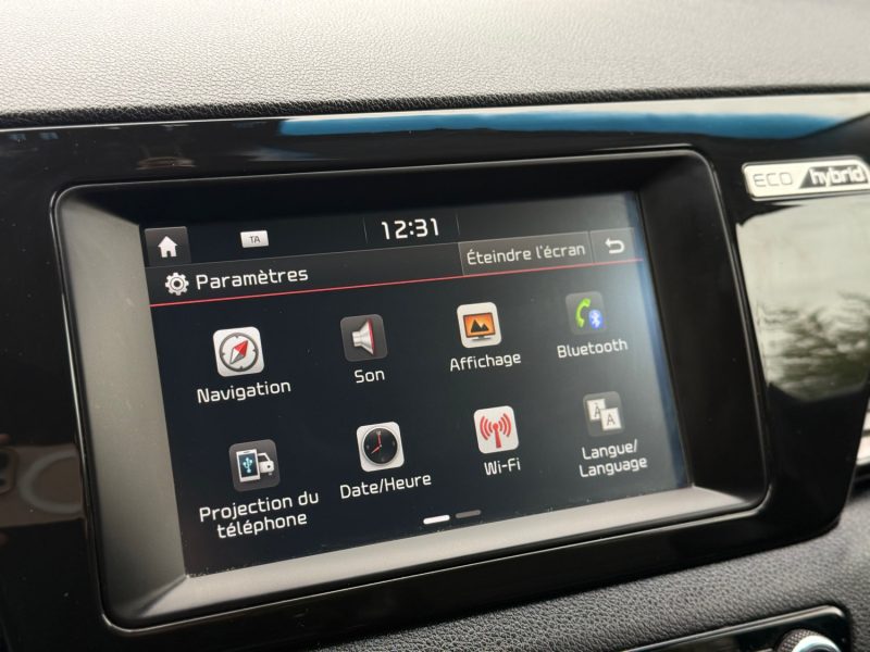KIA NIRO 1.6 GDI HYBRIDE 141 CH DCT6 - Boite Auto - Bluetooth - Révisée & Garantie 6 Mois