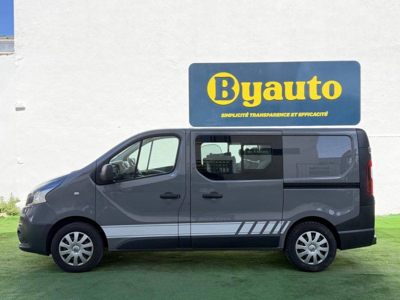 RENAULT  TRAFIC (3) 1.6 DCI 120 CV L1H1 / 6 PLACES /GRAND CONFORT ORIGINE FRANCE GARANTIE 6 MOIS  