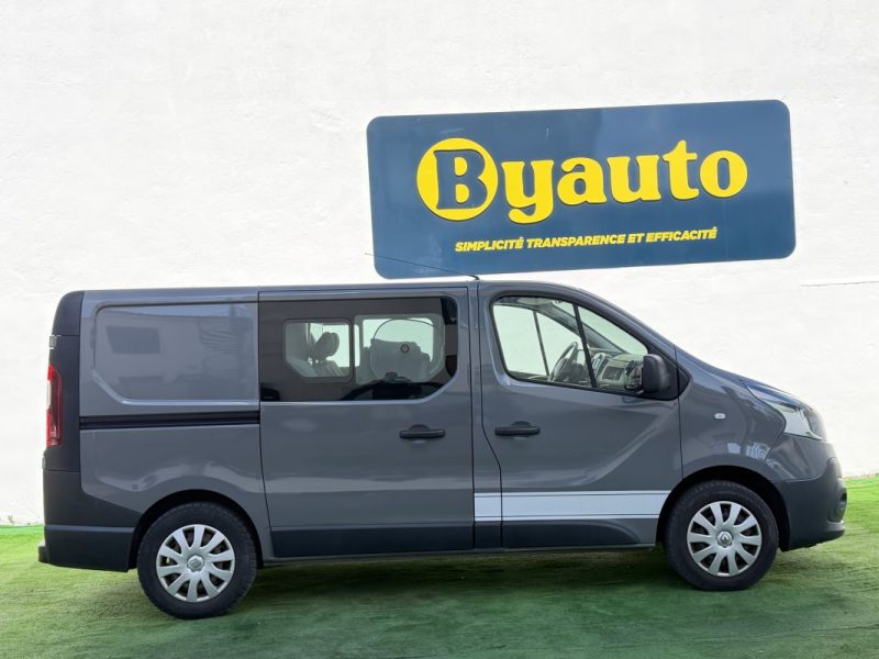 RENAULT  TRAFIC (3) 1.6 DCI 120 CV L1H1 / 6 PLACES /GRAND CONFORT ORIGINE FRANCE GARANTIE 6 MOIS  