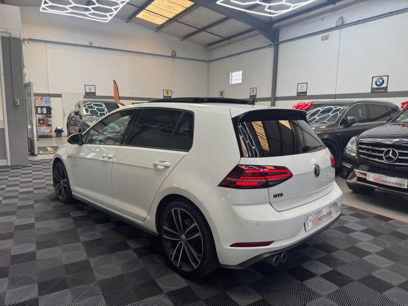VOLKSWAGEN GOLF VII GARANTIE 12M 2.0 TDI 184ch GTD DSG7 FULL ACC VIRTUAL COCKPIT TOIT OUVRANT CUIR 