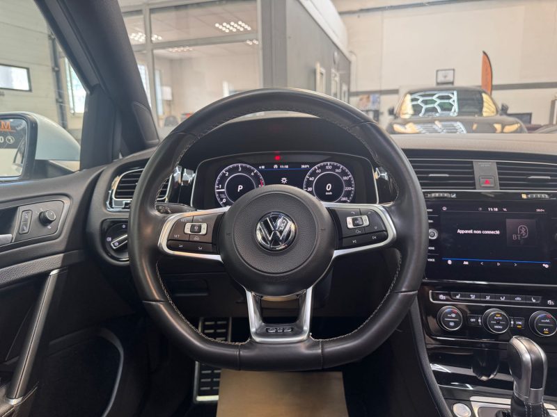 VOLKSWAGEN GOLF VII GARANTIE 12M 2.0 TDI 184ch GTD DSG7 FULL ACC VIRTUAL COCKPIT TOIT OUVRANT CUIR 