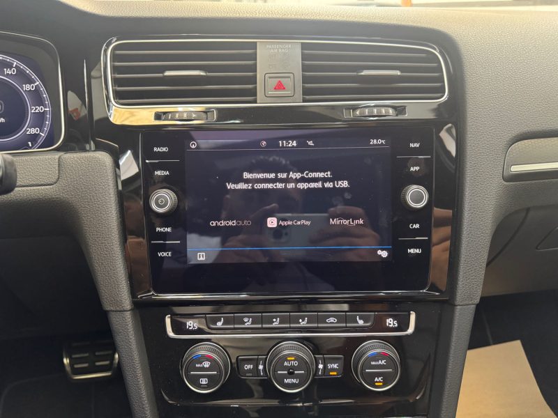 VOLKSWAGEN GOLF VII GARANTIE 12M 2.0 TDI 184ch GTD DSG7 FULL ACC VIRTUAL COCKPIT TOIT OUVRANT CUIR 
