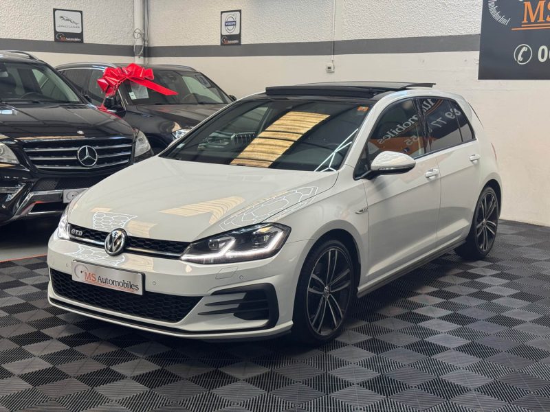 VOLKSWAGEN GOLF VII GARANTIE 12M 2.0 TDI 184ch GTD DSG7 FULL ACC VIRTUAL COCKPIT TOIT OUVRANT CUIR 