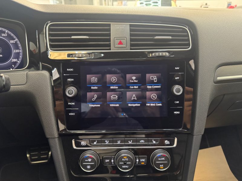 VOLKSWAGEN GOLF VII GARANTIE 12M 2.0 TDI 184ch GTD DSG7 FULL ACC VIRTUAL COCKPIT TOIT OUVRANT CUIR 
