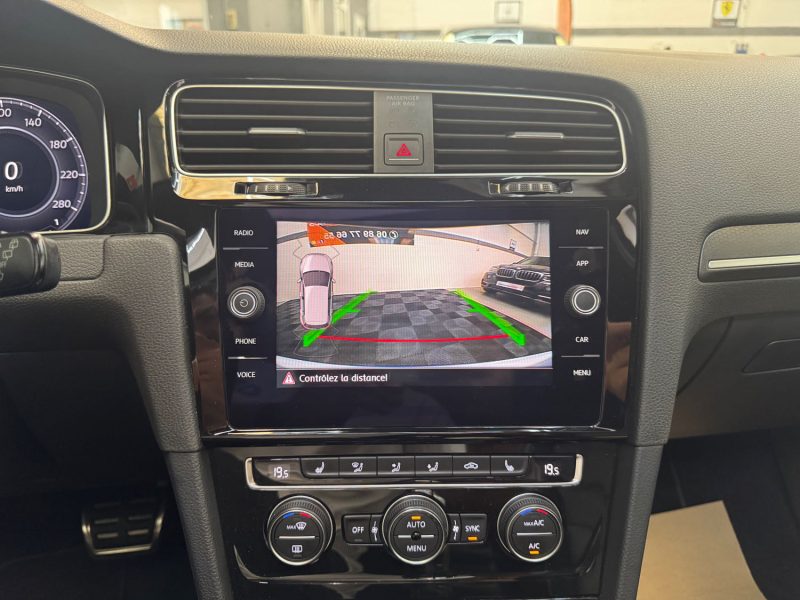 VOLKSWAGEN GOLF VII GARANTIE 12M 2.0 TDI 184ch GTD DSG7 FULL ACC VIRTUAL COCKPIT TOIT OUVRANT CUIR 