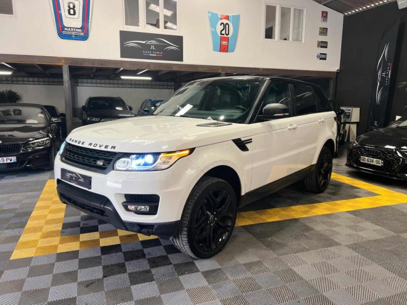 MAGNIFIQUE RANGE ROVER SPORT HSE TDV6 3.0D 258CH (CAMÉRA RECUL, BOITE AUTO, CLIM AUTO)