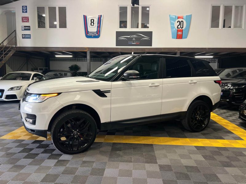 MAGNIFIQUE RANGE ROVER SPORT HSE TDV6 3.0D 258CH (CAMÉRA RECUL, BOITE AUTO, CLIM AUTO)