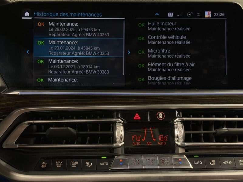BMW X5 (G05) M SPORT 45E 3.0 HYBRIDE 394 Cv - TOIT OUVRANT ATTELAGE APPLE & ANDROID - GARANTIE 1 an