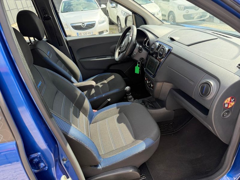 DACIA LODGY 1.5 BLUE DCI 115 STEPWAY 7P 15 ANS 2020 1ER MAIN