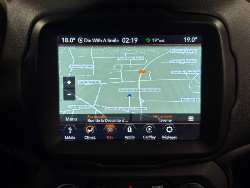 JEEP RENEGADE 2.0 140 Cv LIMITED 4X4 - CUIR / TOIT PANORAMIQUE / CAMERA - GARANTIE 1 AN