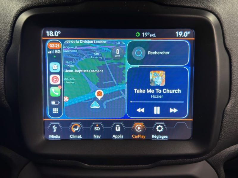 JEEP RENEGADE 2.0 140 Cv LIMITED 4X4 - CUIR / TOIT PANORAMIQUE / CAMERA - GARANTIE 1 AN